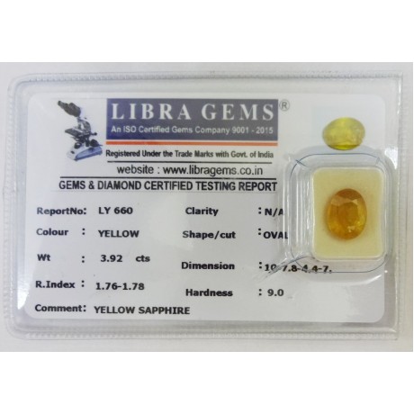 YELLOW SAPPHIRE