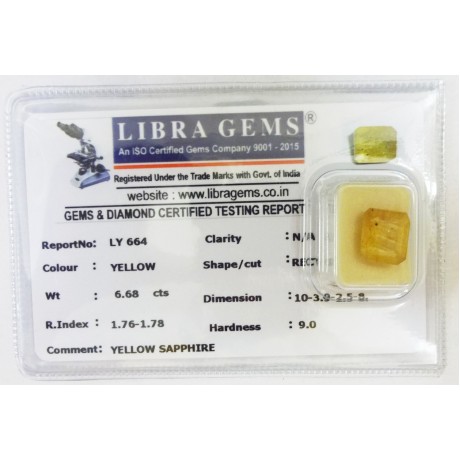 YELLOW SAPPHIRE