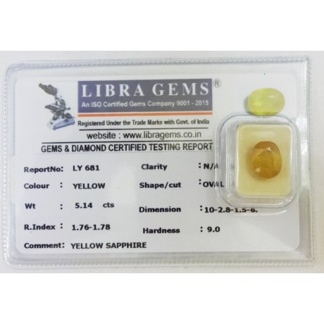 YELLOW SAPPHIRE