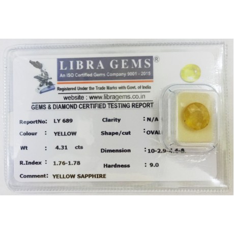 YELLOW SAPPHIRE