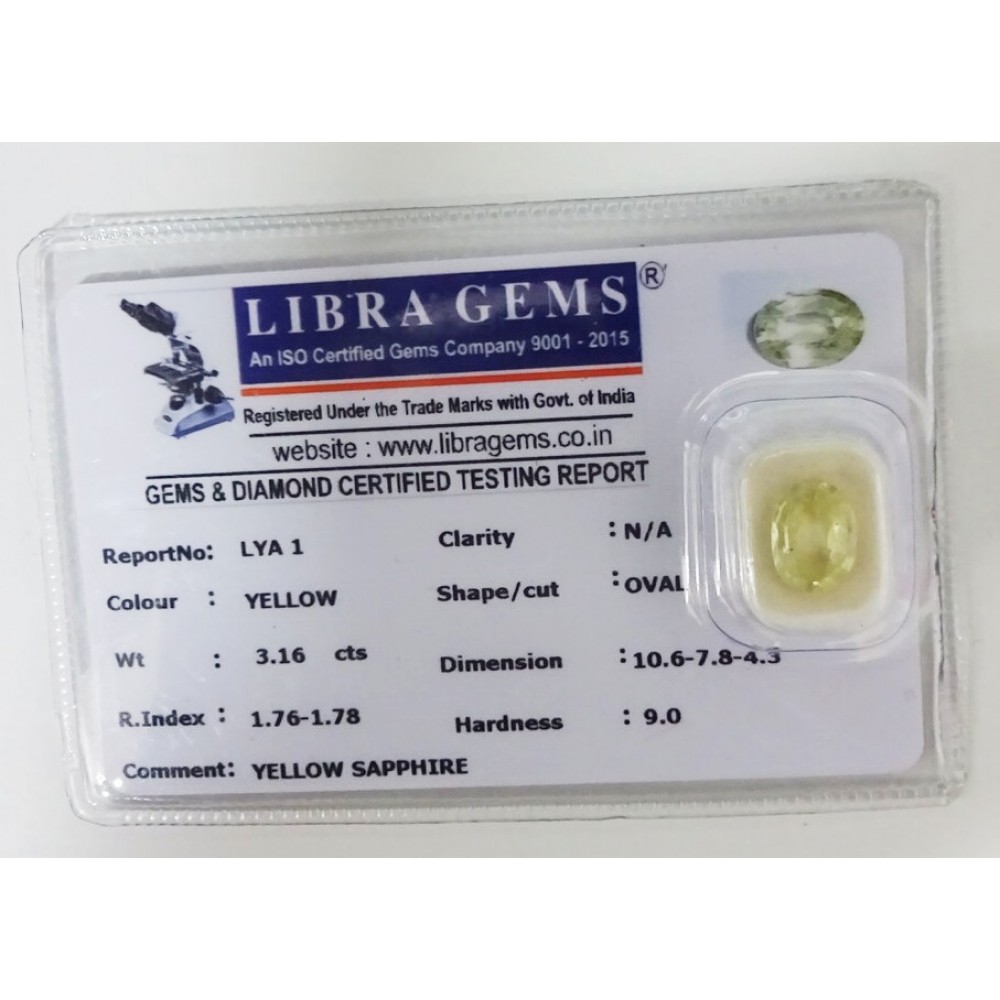 YELLOW SAPPHIRE