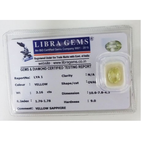 YELLOW SAPPHIRE