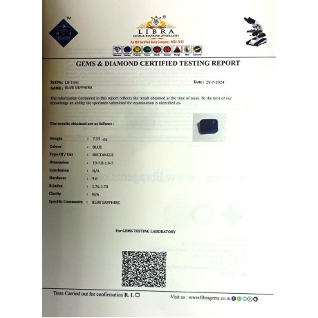BLUE SAPPHIRE 