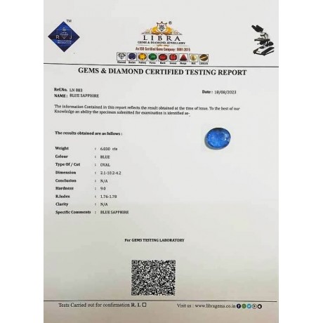 BLUE SAPPHIRE 