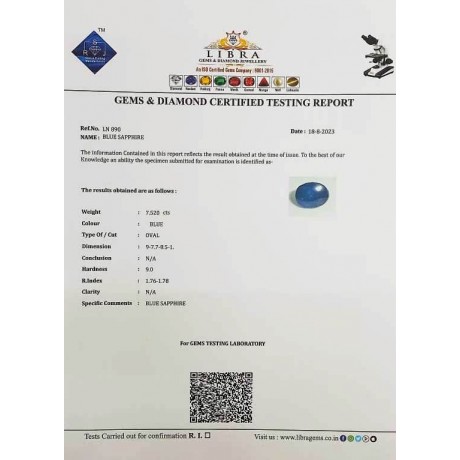 BLUE SAPPHIRE 