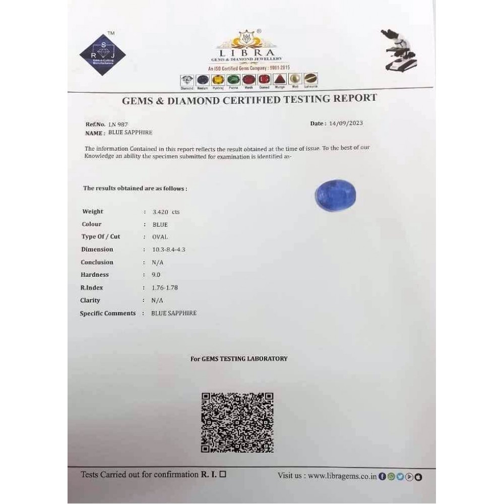 BLUE SAPPHIRE 