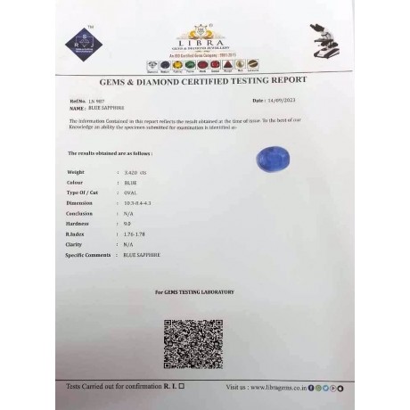 BLUE SAPPHIRE 