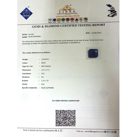 BLUE SAPPHIRE 