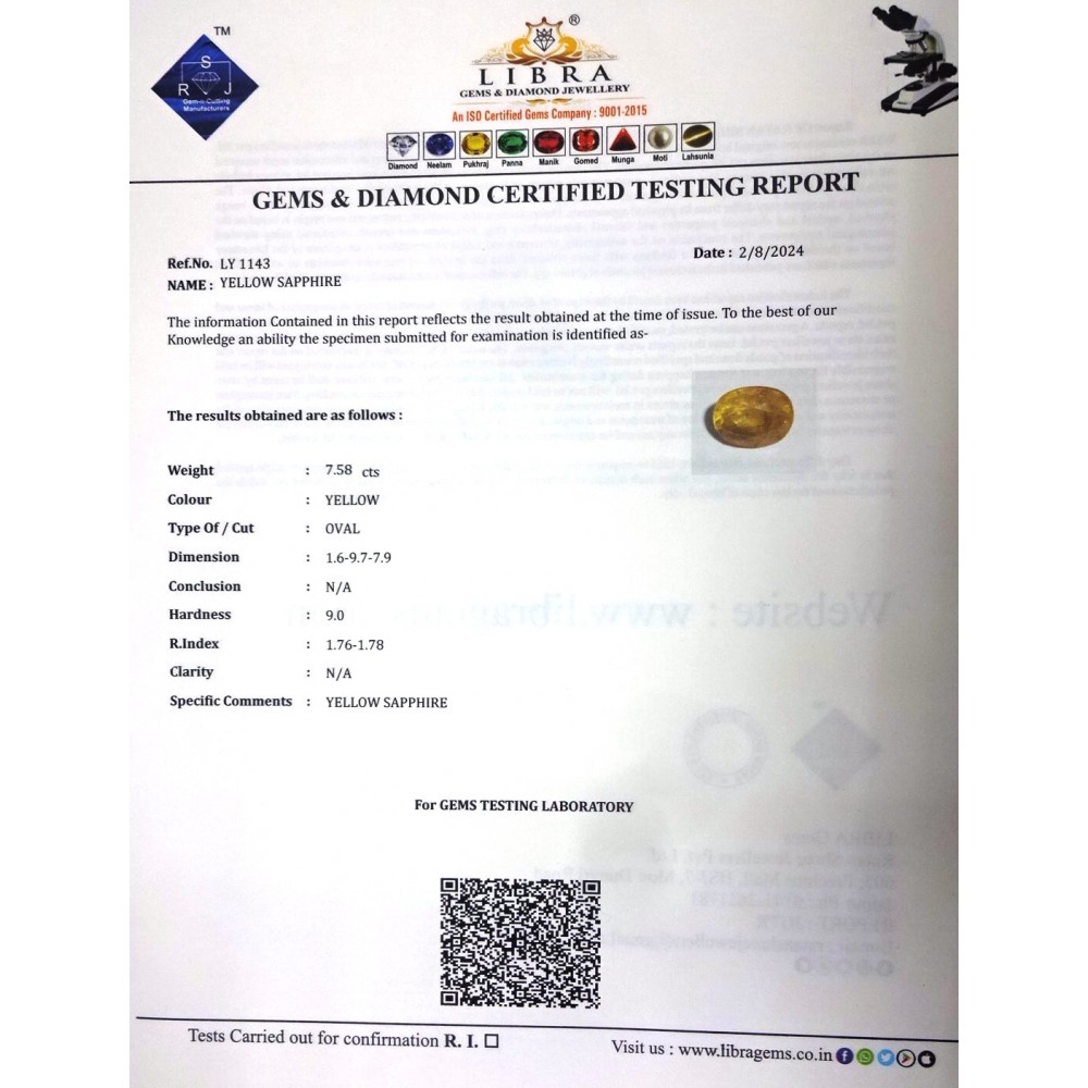 YELLOW SAPPHIRE