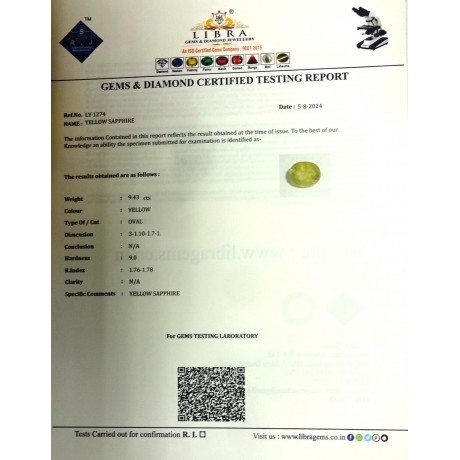 YELLOW SAPPHIRE