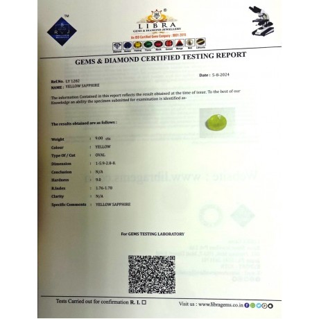 YELLOW SAPPHIRE
