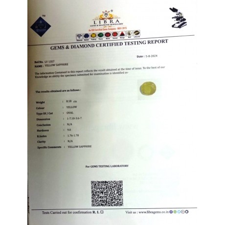 YELLOW SAPPHIRE