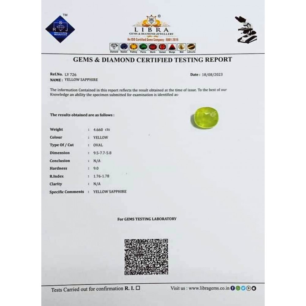 YELLOW SAPPHIRE