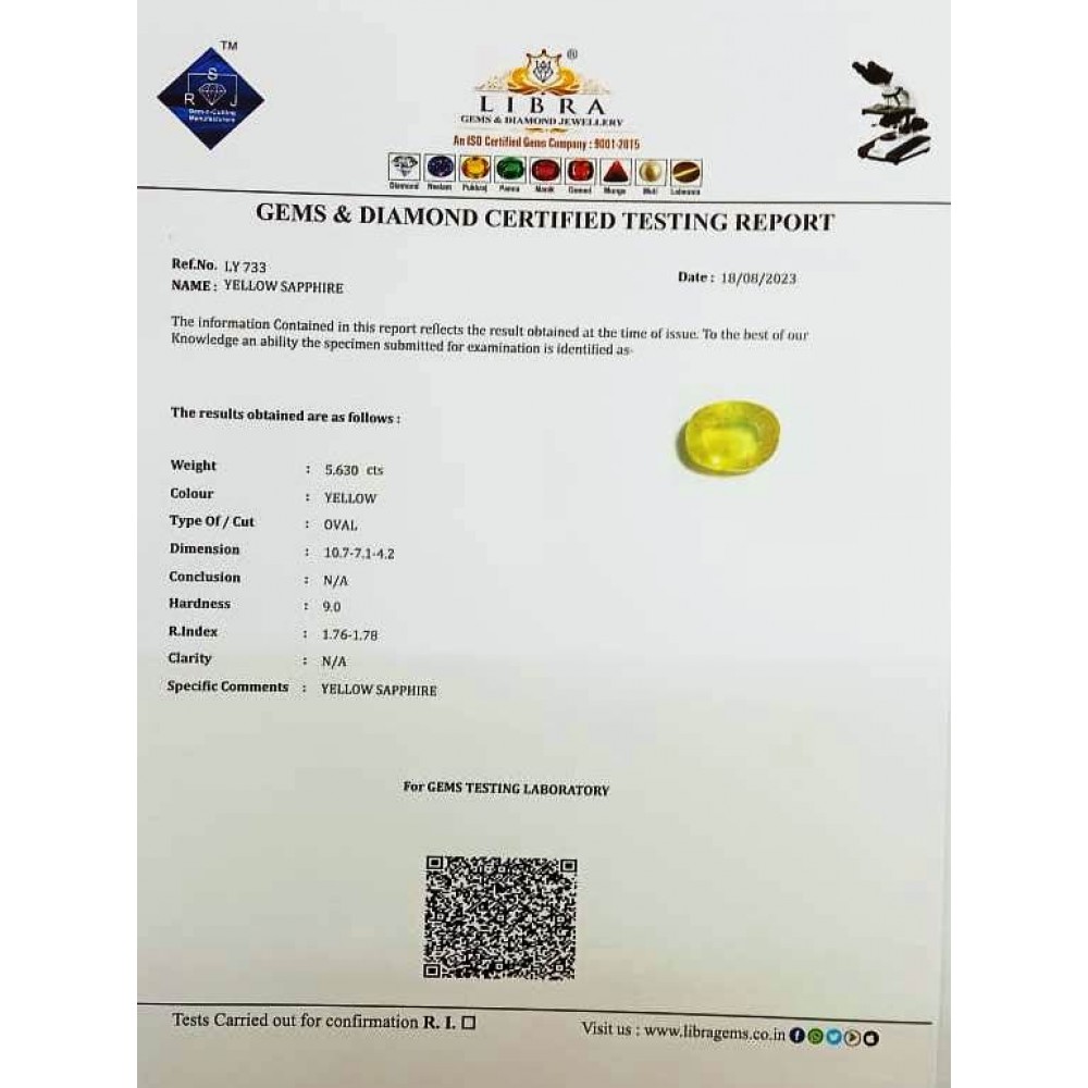 YELLOW SAPPHIRE