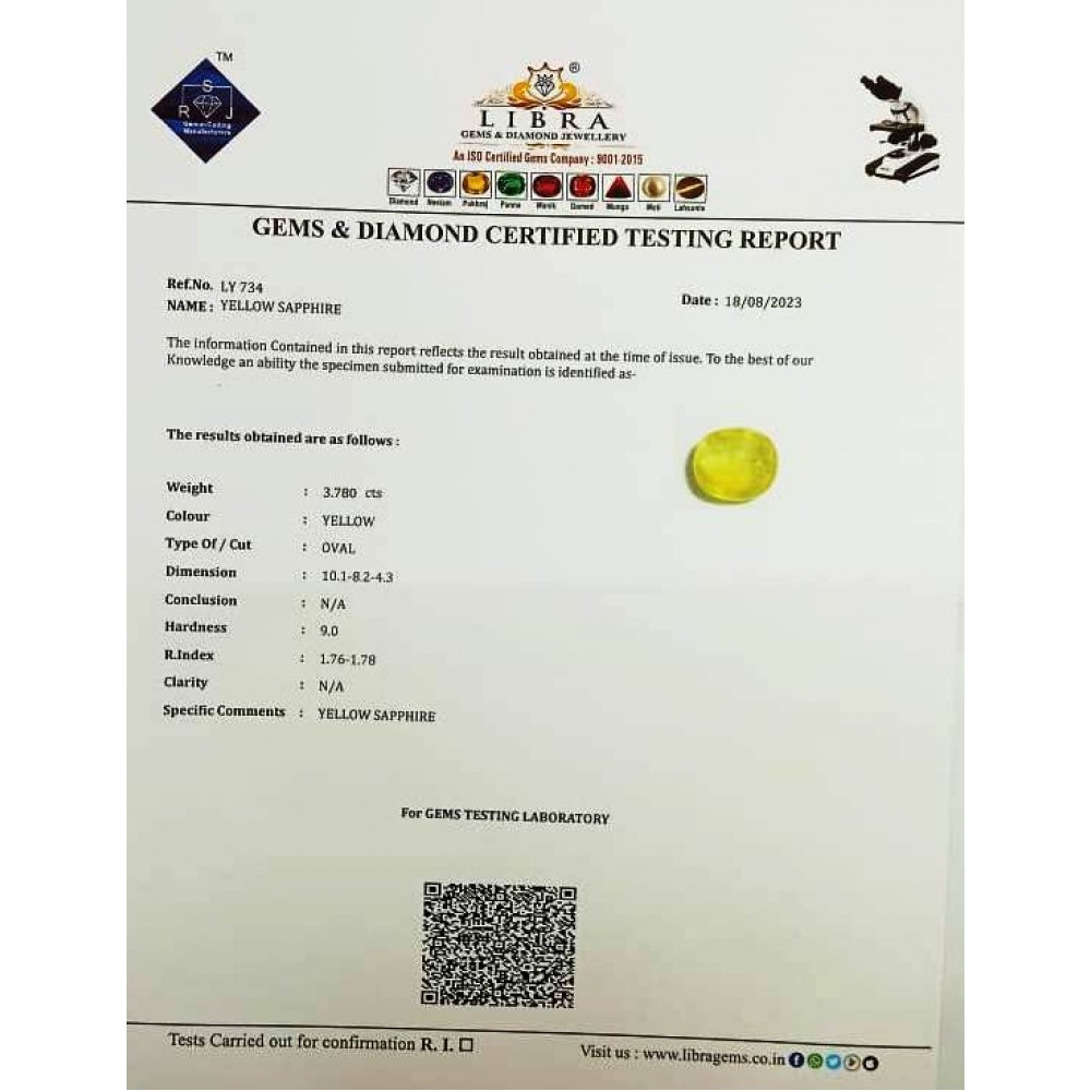 YELLOW SAPPHIRE