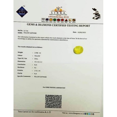 YELLOW SAPPHIRE