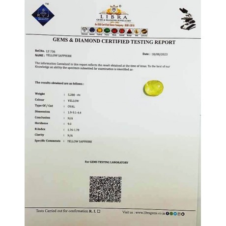 YELLOW SAPPHIRE