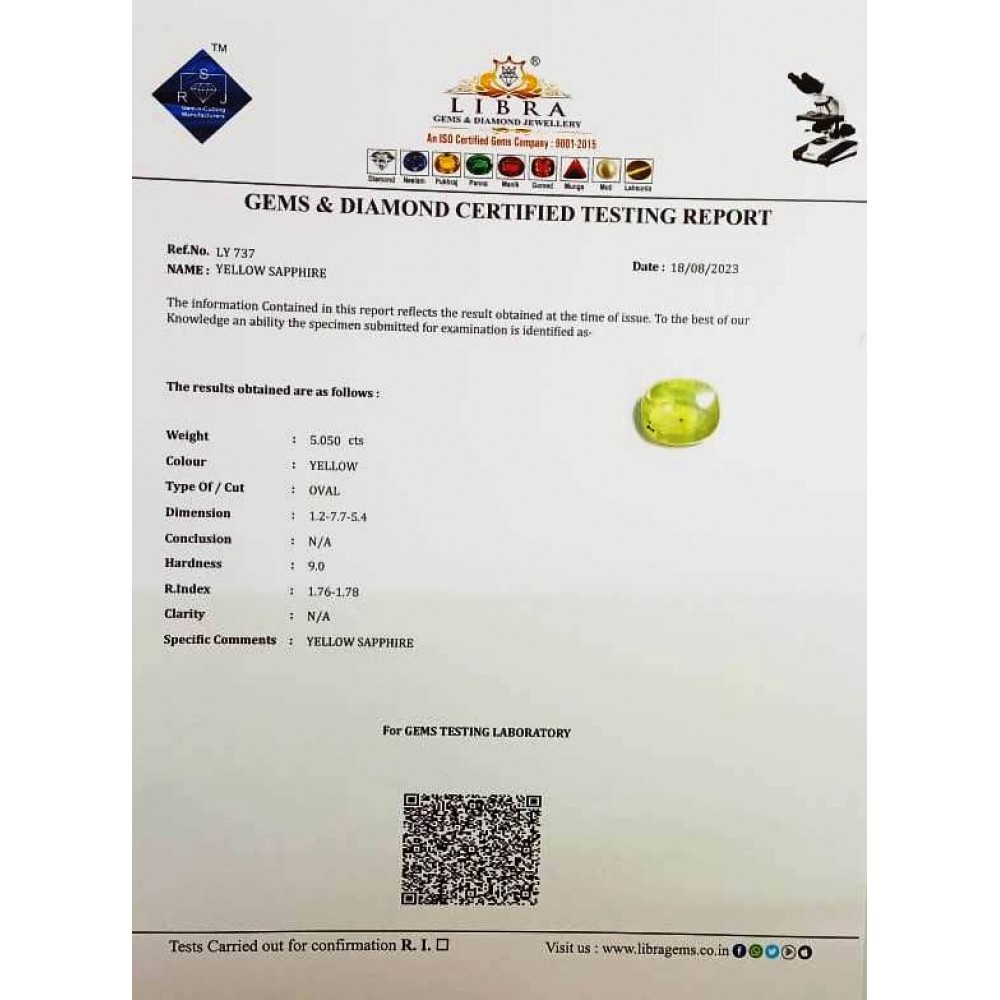 YELLOW SAPPHIRE