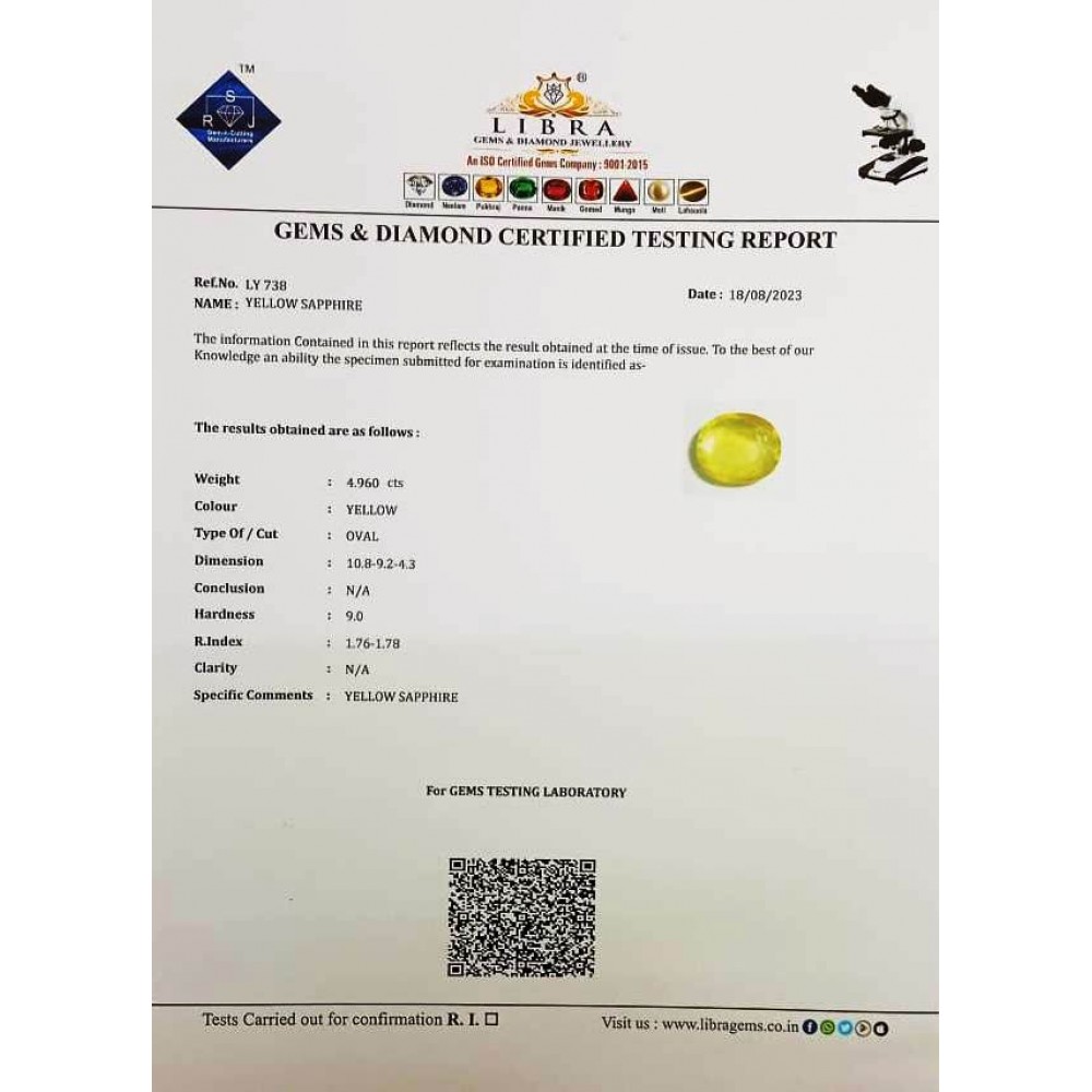 YELLOW SAPPHIRE
