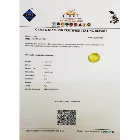 YELLOW SAPPHIRE