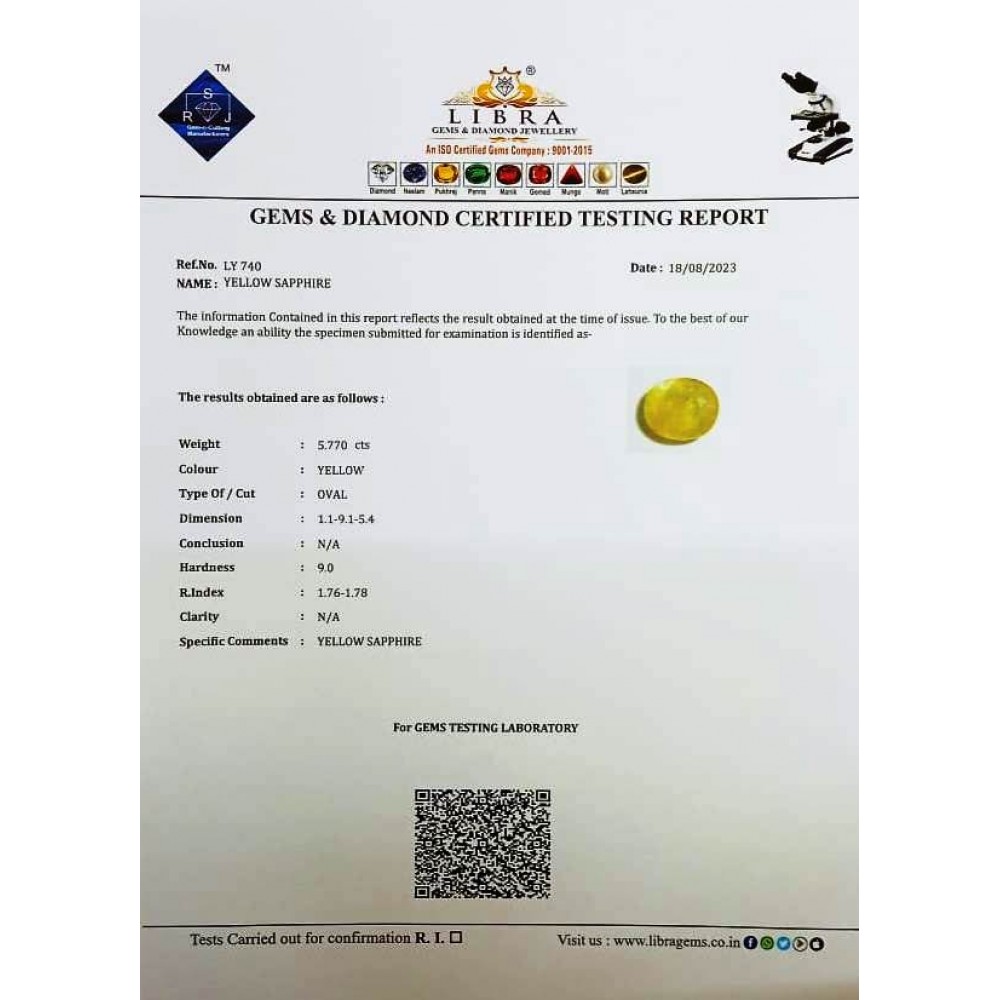 YELLOW SAPPHIRE