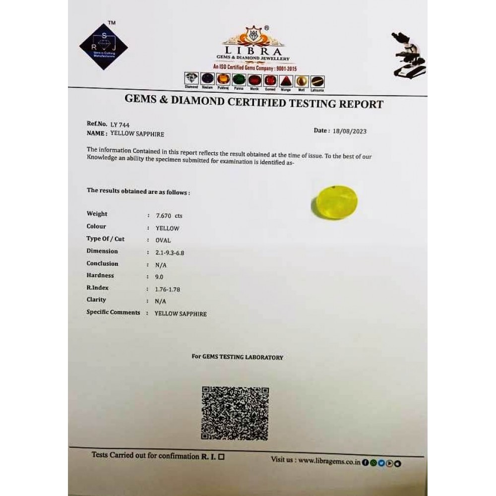 YELLOW SAPPHIRE