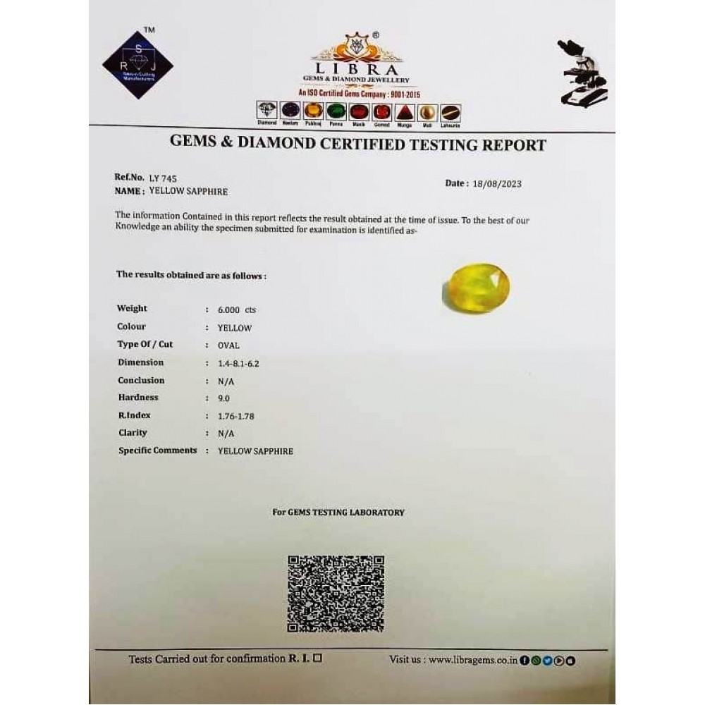 YELLOW SAPPHIRE