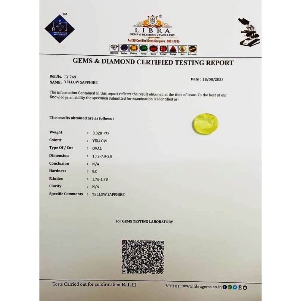 YELLOW SAPPHIRE