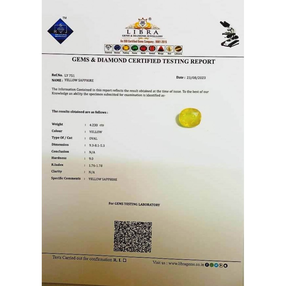 YELLOW SAPPHIRE