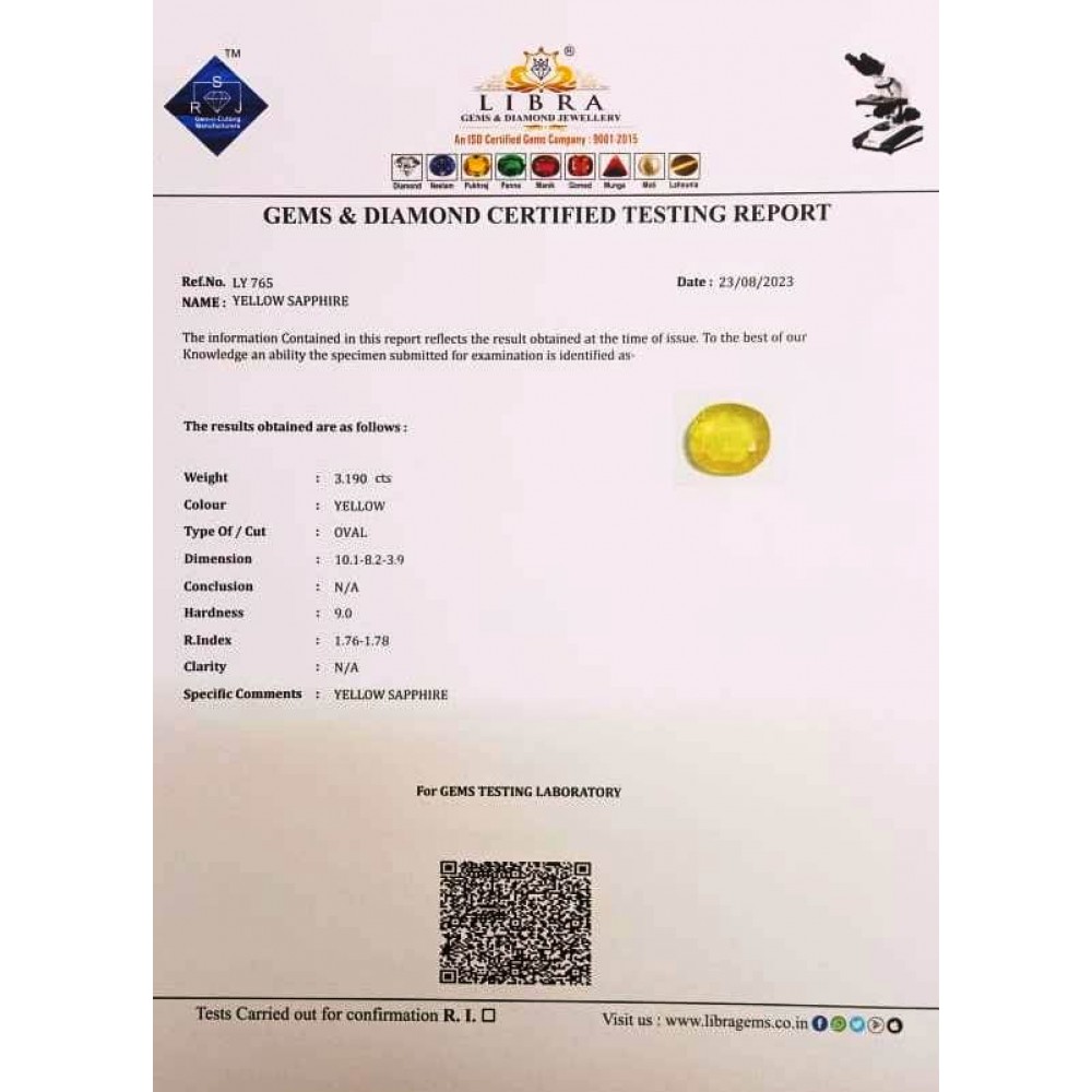 YELLOW SAPPHIRE