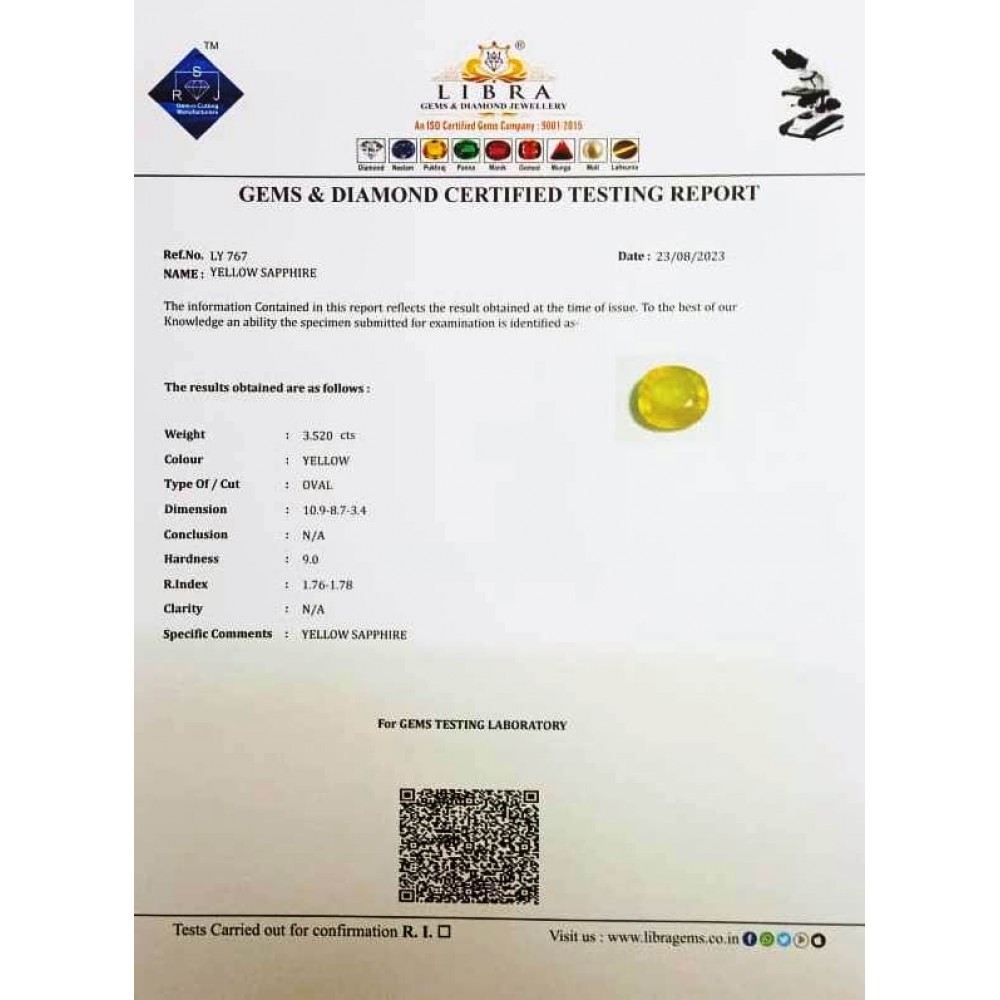 YELLOW SAPPHIRE