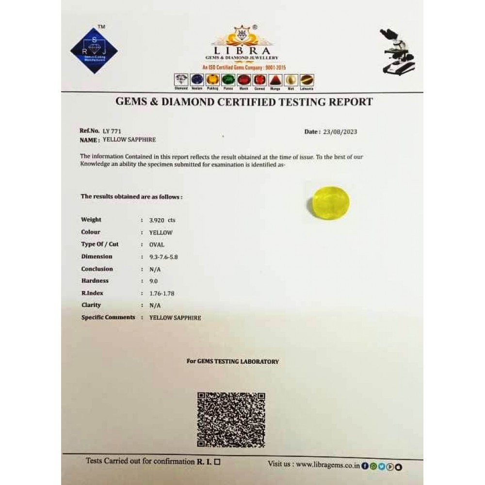 YELLOW SAPPHIRE