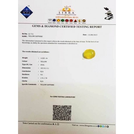 YELLOW SAPPHIRE