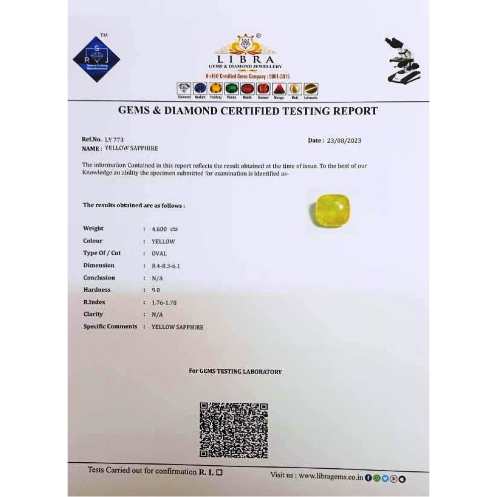YELLOW SAPPHIRE