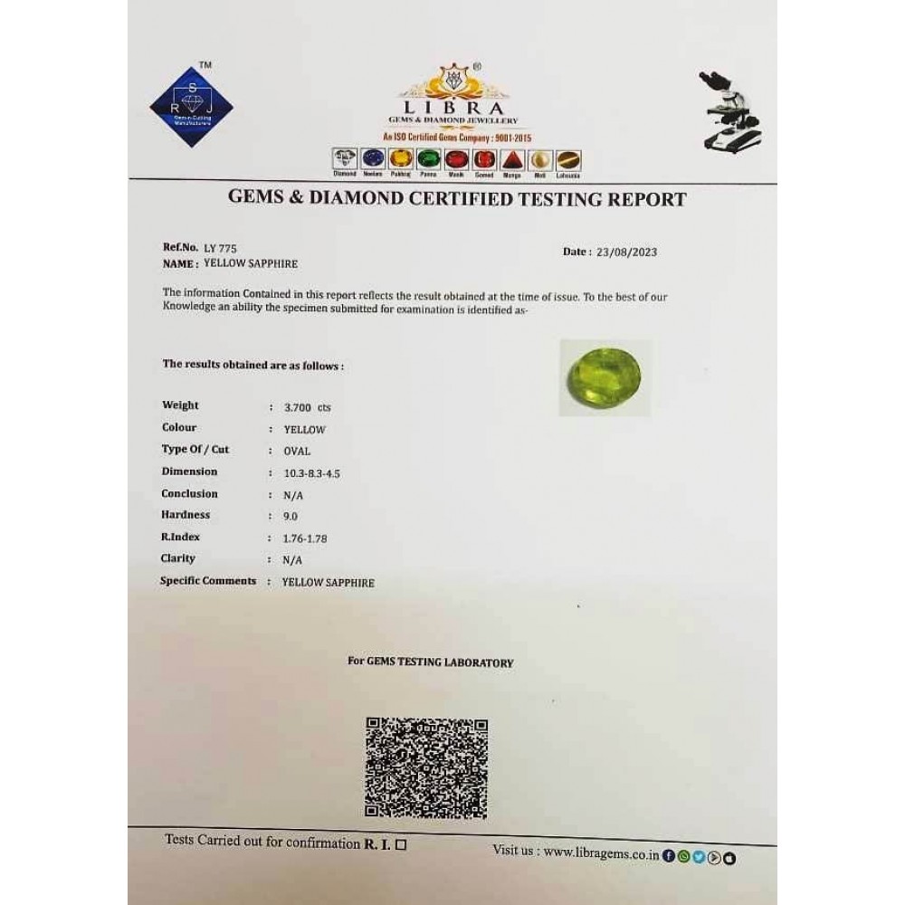 YELLOW SAPPHIRE