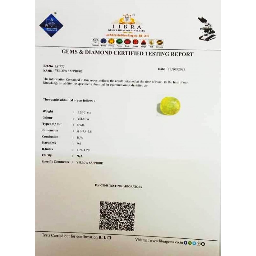 YELLOW SAPPHIRE
