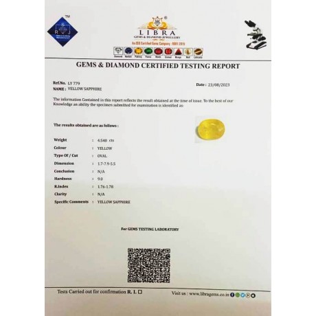 YELLOW SAPPHIRE