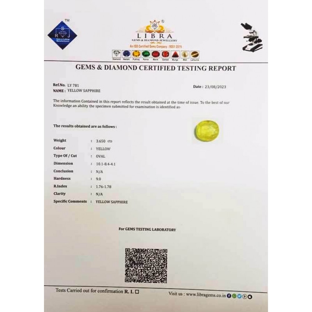 YELLOW SAPPHIRE