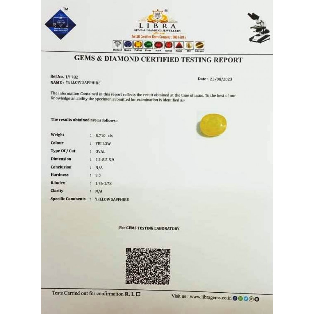 YELLOW SAPPHIRE