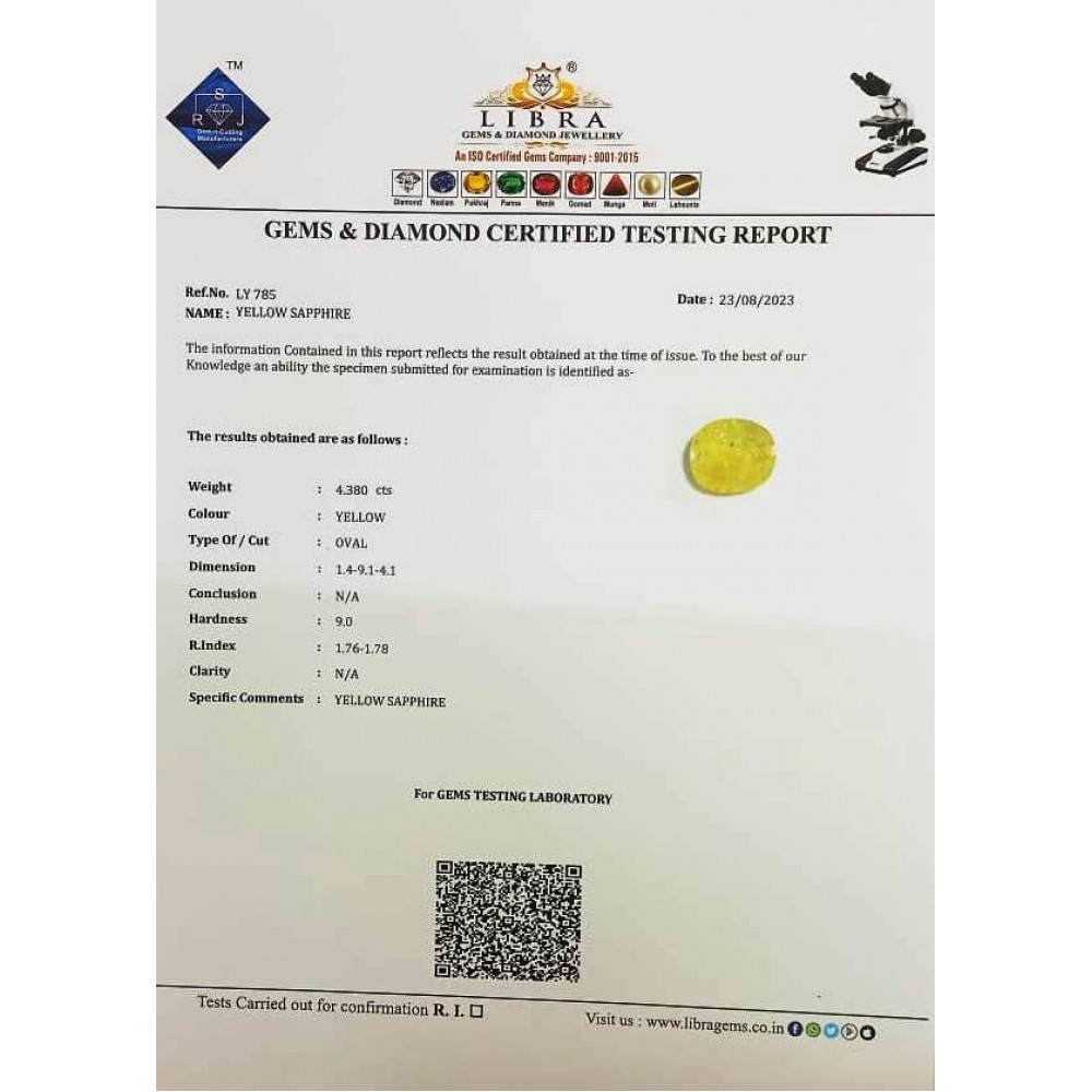 YELLOW SAPPHIRE