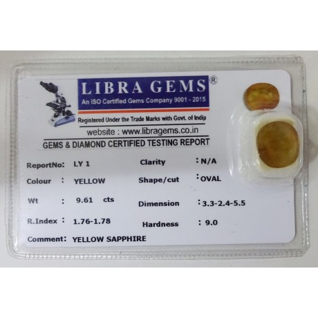 YELLOW SAPPHIRE