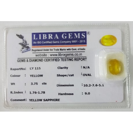 YELLOW SAPPHIRE