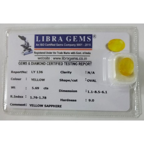 YELLOW SAPPHIRE