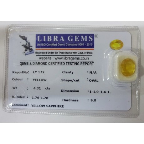 YELLOW SAPPHIRE