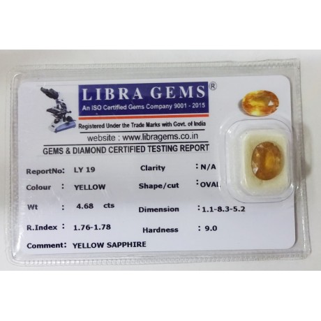 YELLOW SAPPHIRE