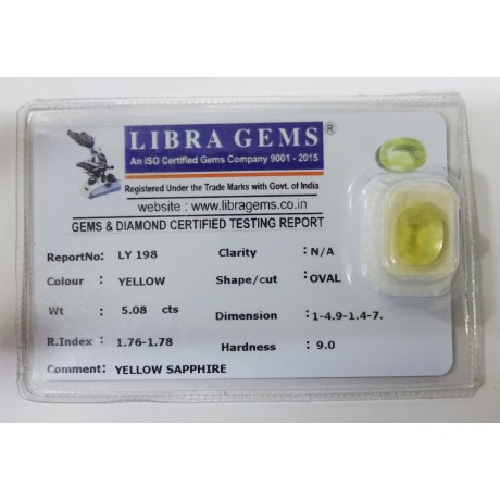 YELLOW SAPPHIRE