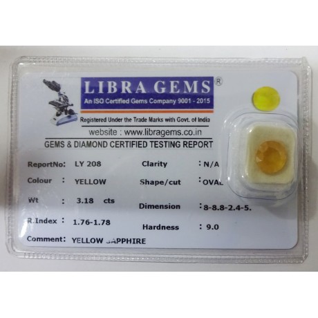 YELLOW SAPPHIRE