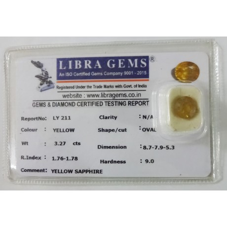 YELLOW SAPPHIRE