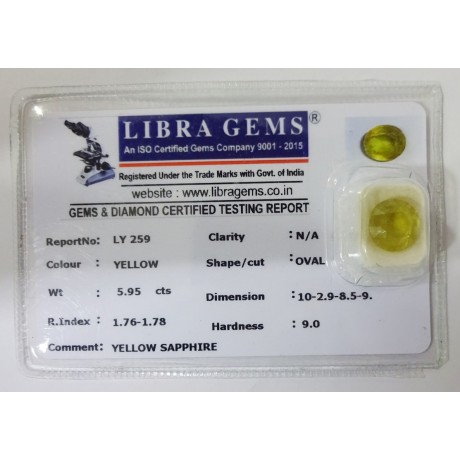 YELLOW SAPPHIRE