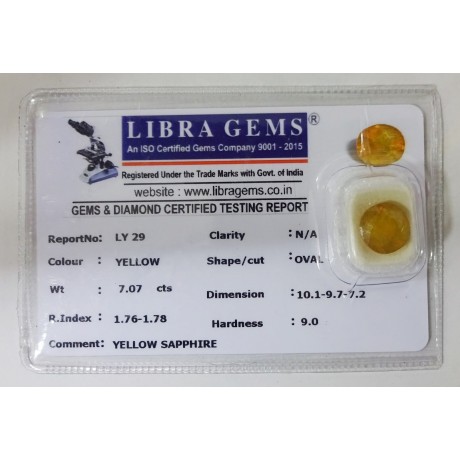 YELLOW SAPPHIRE